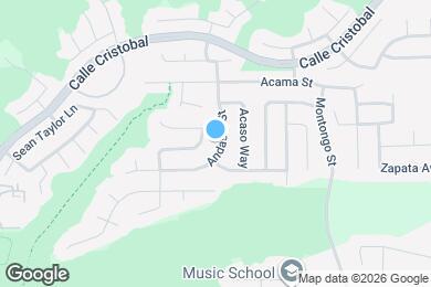 Map image of the property - 7630 Andasol St