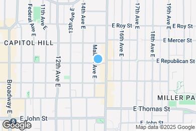 Map image of the property - 1451 E Republican St