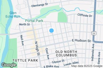 Map image of the property - 98 E Duncan St