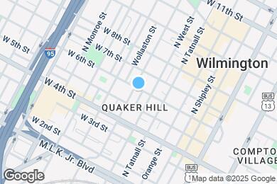 Map image of the property - 404 W 6th St