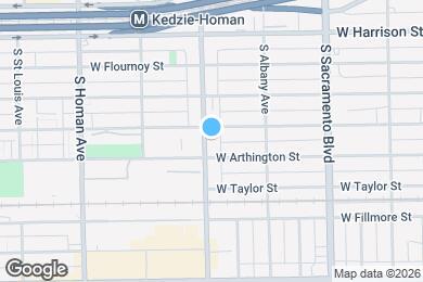 Map image of the property - 811 S Kedzie Ave