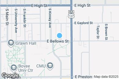 Map image of the property - 621 E Bellows St