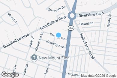 Map image of the property - 1534 Orchid Ave