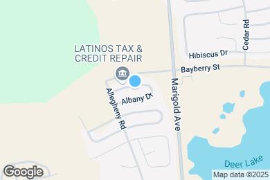 Map image of the property - 120 Albany Dr
