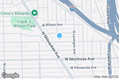 Map image of the property - 5052 W Sunnyside Ave