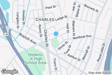 Map image of the property - 334 Hawkins St