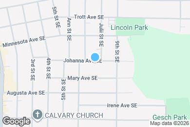 Map image of the property - 628 Johanna Avenue Southeast
