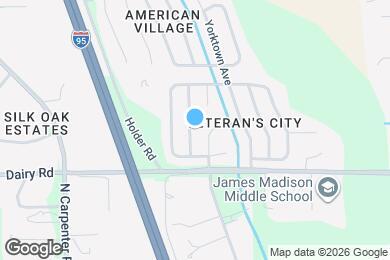 Map image of the property - 1539 Lafayette Ave