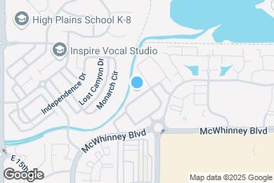Map image of the property - 2027 Grays Peak Dr