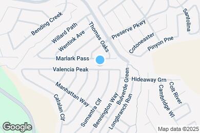 Map image of the property - 3827 Valencia Peak