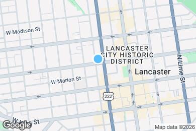 Map image of the property - 118 W Chestnut St