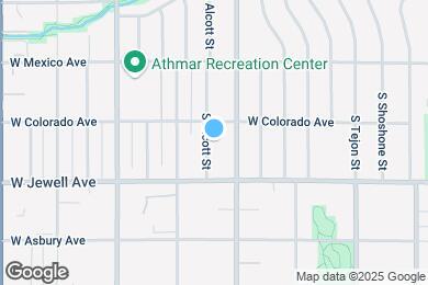 Map image of the property - 1842 S Alcott St
