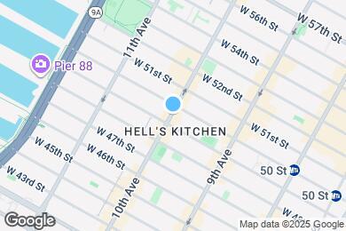 Map image of the property - Tenth Avenue