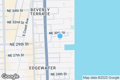 Map image of the property - 481 NE 29th St