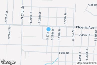 Map image of the property - 4715 S 27th St