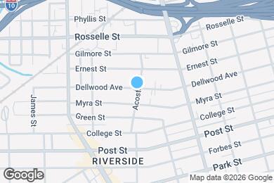 Map image of the property - 768 Acosta St