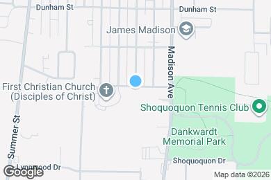 Map image of the property - 1017 Park Ave