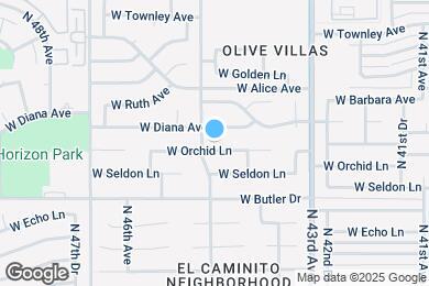 Map image of the property - 4426 W Orchid Ln