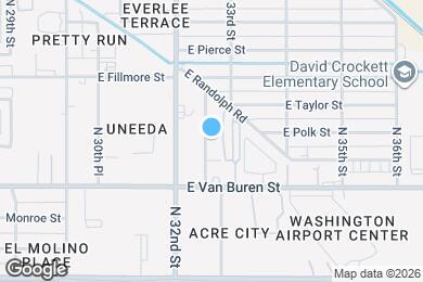 Map image of the property - 411 N 32nd Pl