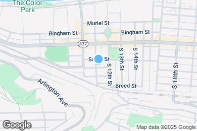 Map image of the property - 107 S 11th St