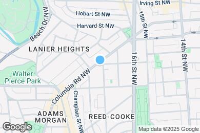 Map image of the property - 2550 17th St NW