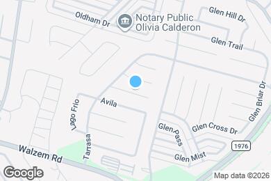 Map image of the property - 6831 De Palma