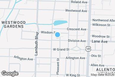 Map image of the property - 333 Division Ave