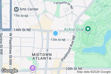 Map image of the property - 195 14th St NE