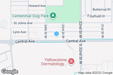 Map image of the property - 3315 Central Ave