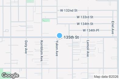 Map image of the property - 3552 W 135th St