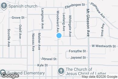 Map image of the property - 10924 Woodward Ave