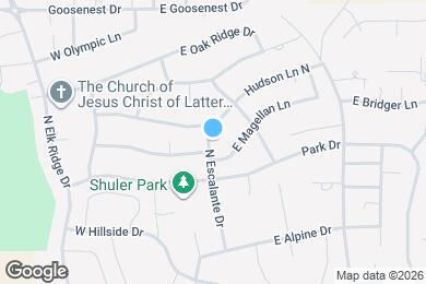 Map image of the property - 326 N Escalante Dr