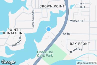 Map image of the property - 5708 E Highway 98