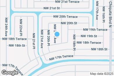 Map image of the property - 1825 NW 20th Ave