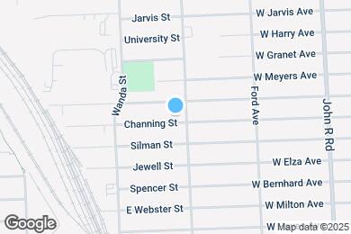Map image of the property - 1785 Channing St