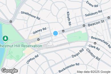 Map image of the property - 1865 Beacon St
