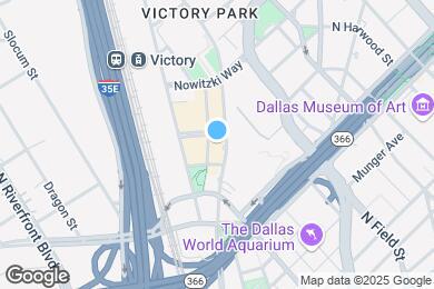 Map image of the property - Vista at Dallas