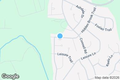 Map image of the property - 6700 Hidden Brook Trail