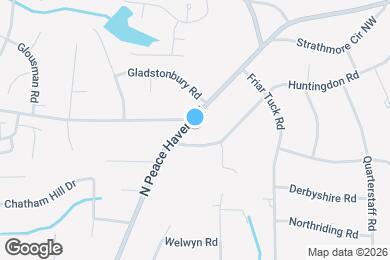 Map image of the property - 1007 N Peace Haven Rd