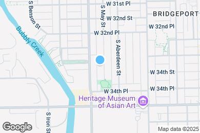 Map image of the property - 3338 S May St