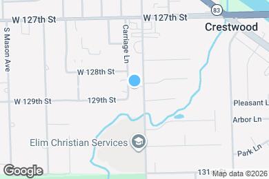 Map image of the property - 12817 Carriage Ln