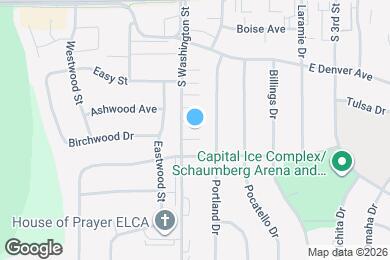 Map image of the property - 1309-1309 S Washington St