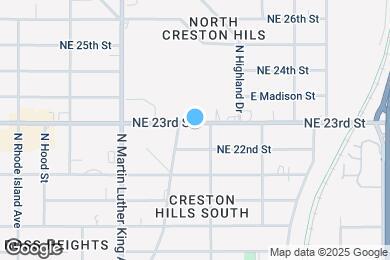 Map image of the property - 2112 NE 23rd St