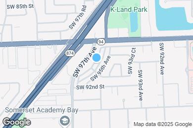 Map image of the property - 9015 SW 96th Ave