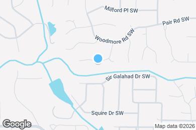 Map image of the property - 3417 Sandlake Dr SW
