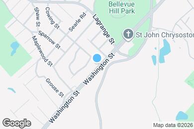 Map image of the property - 4803 Washington St
