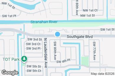 Map image of the property - 7939 SW 3rd St