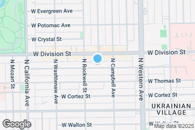 Map image of the property - 2532 W Haddon Ave