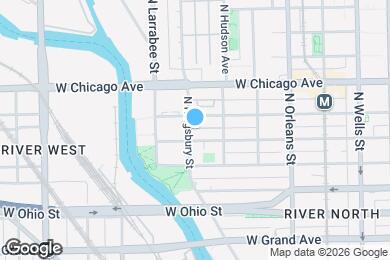 Map image of the property - 463 W Huron St
