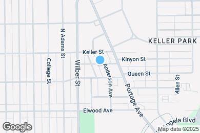 Map image of the property - 1510 Kinyon Street